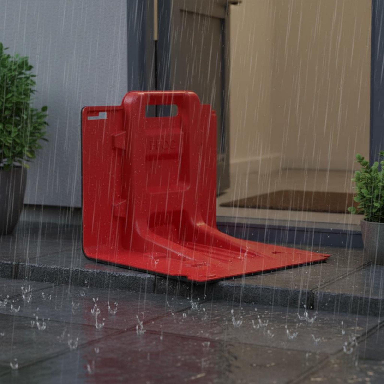 Flood Barrier Bag - แผงกั้นน้ำแบบถอดประกอบได้ ABS Flood Wall Panel สำหรับงานก่อสร้าง