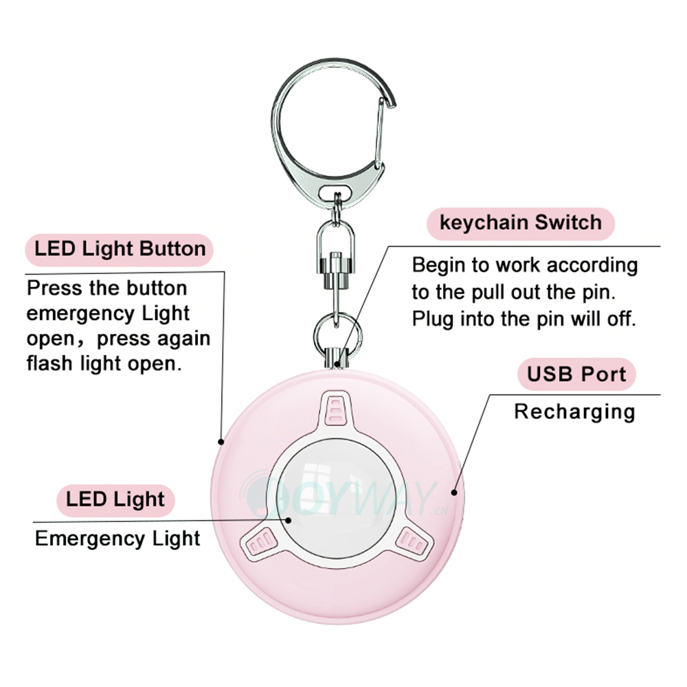 สัญญาณเตือนภัยส่วนบุคคล JOYWAY - Personal Alarm Keychain บทวิจารณ์และราคา