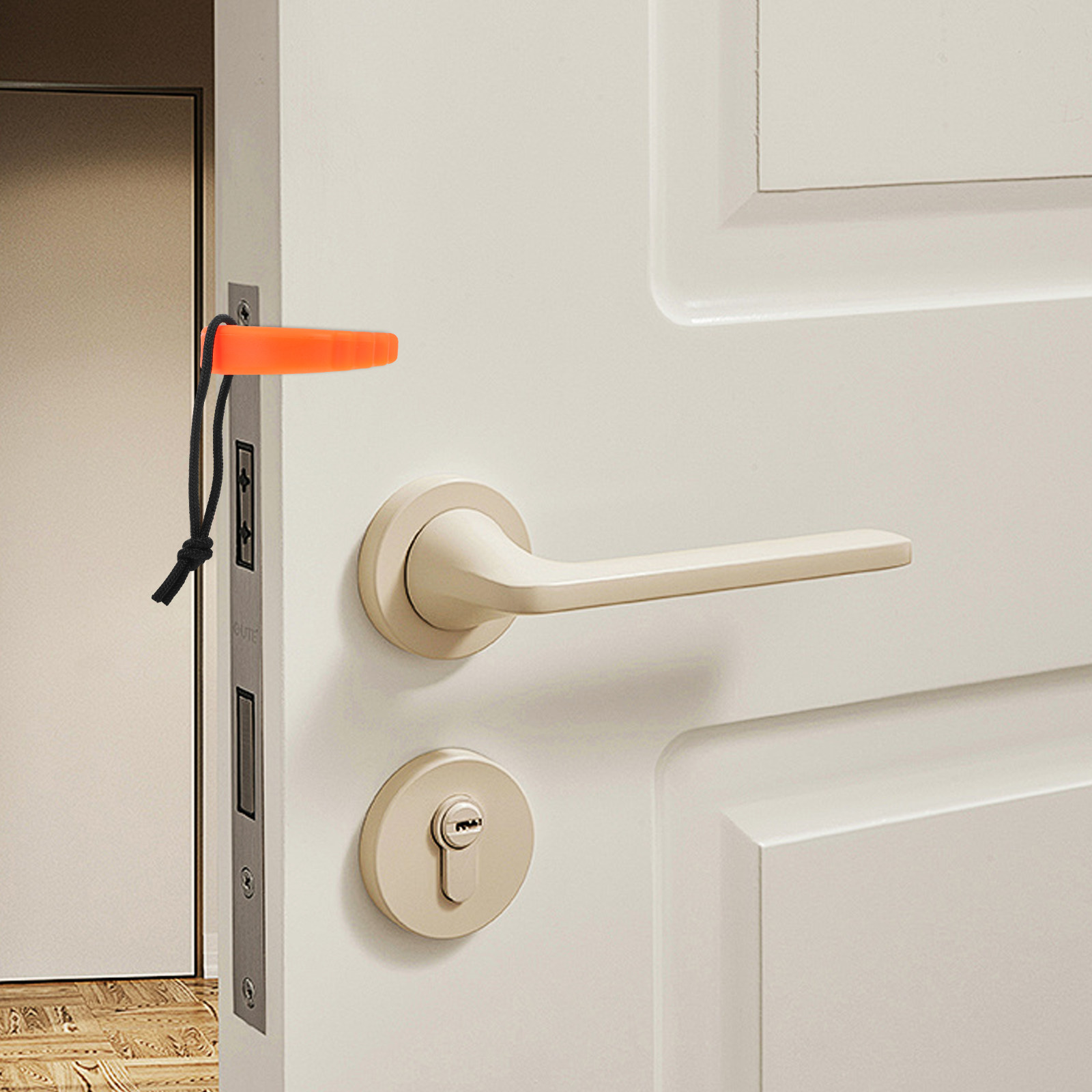 ที่กั้นประตูแบบพกพา รูปทรงตัว  - Door Stop Alarm บทวิจารณ์และราคา