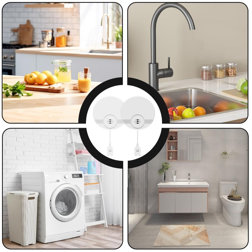 เซ็นเซอร์ตรวจจับน้ำรั่วแบบสองโ - Water Alarm Sensor บทวิจารณ์และราคา