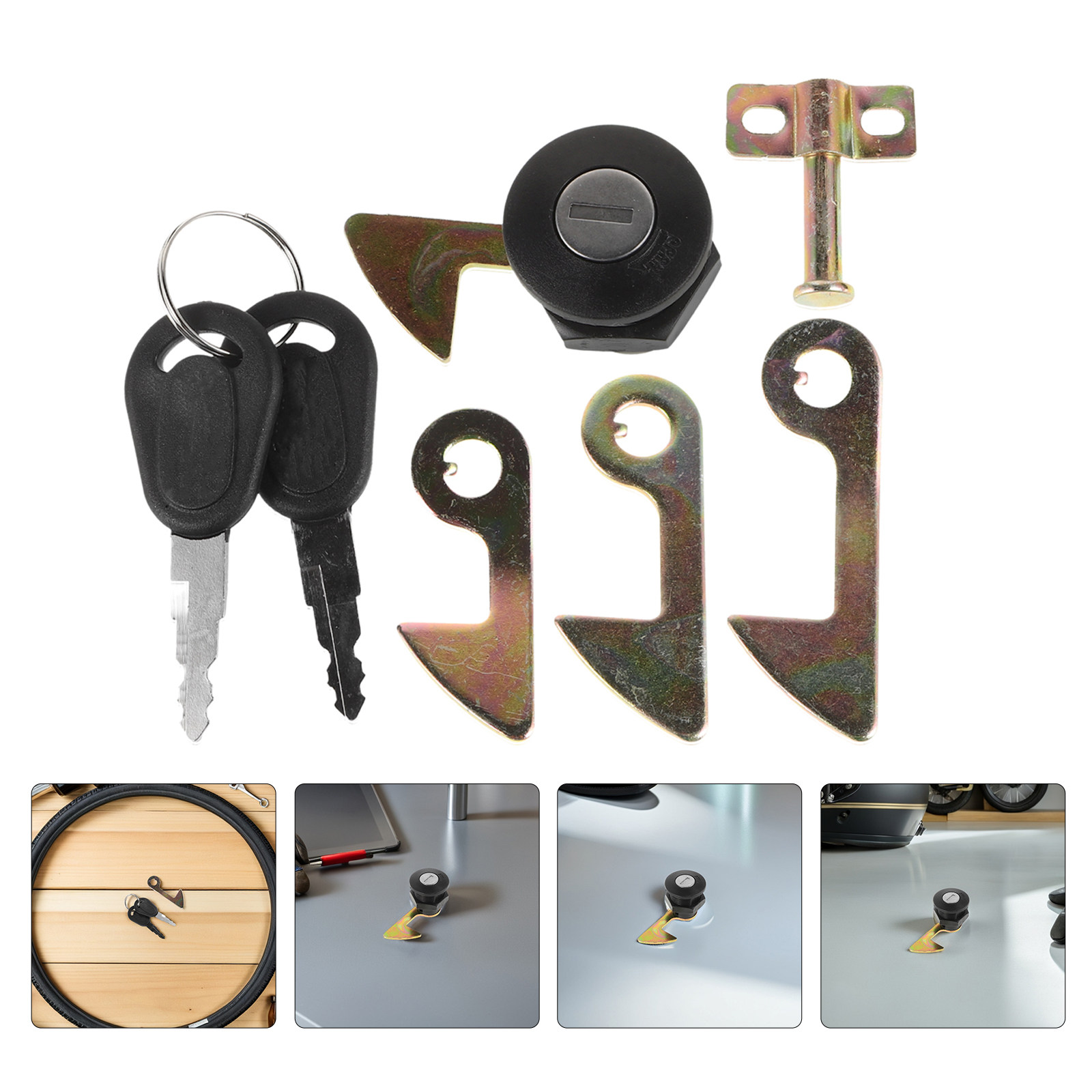 ชุดล็อคท้ายรถมอเตอร์ไซค์ไฟฟ้า  - Lockbox Key Secure บทวิจารณ์และราคา